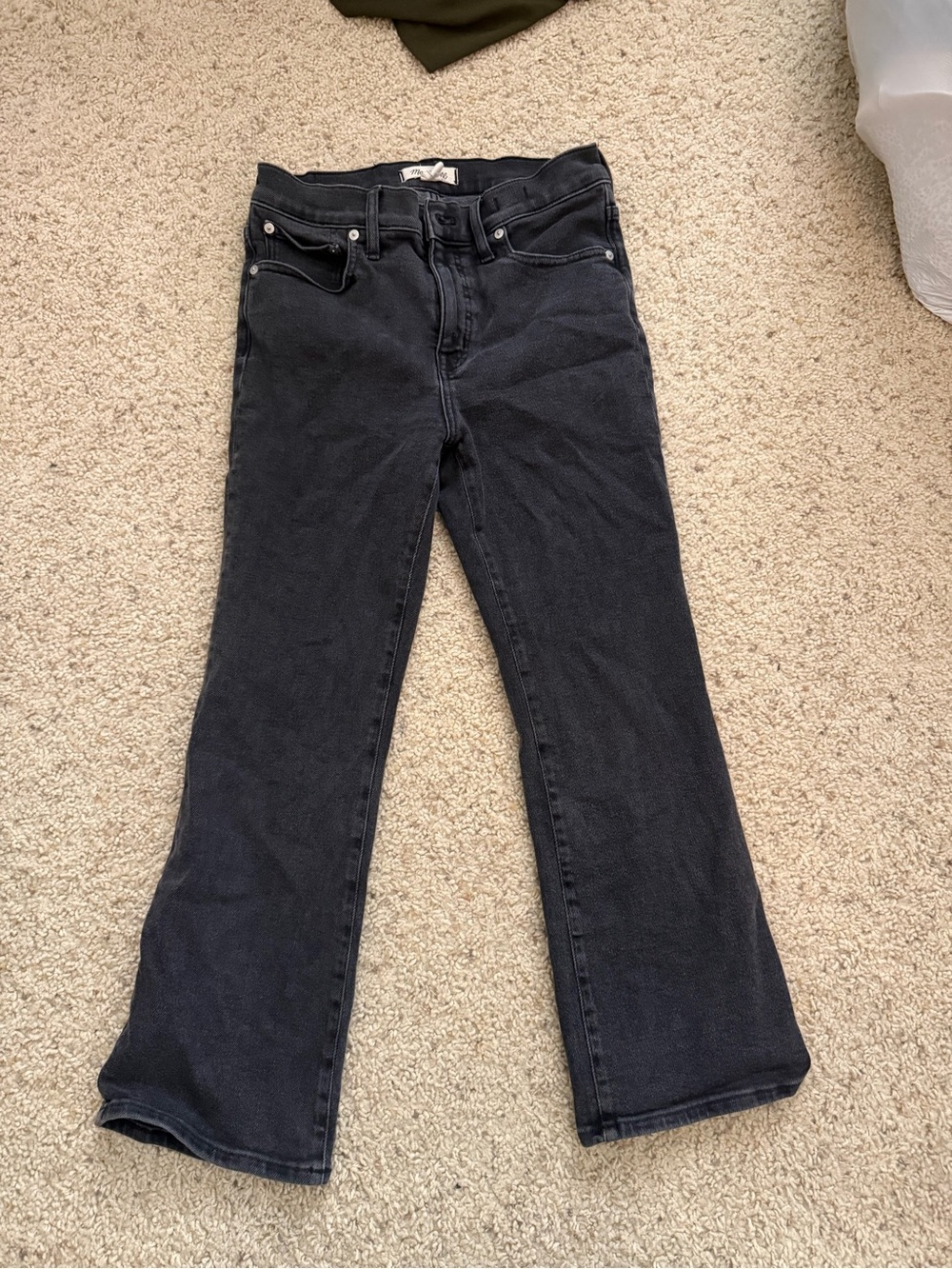 Madewell Women's Black Flare Jeans